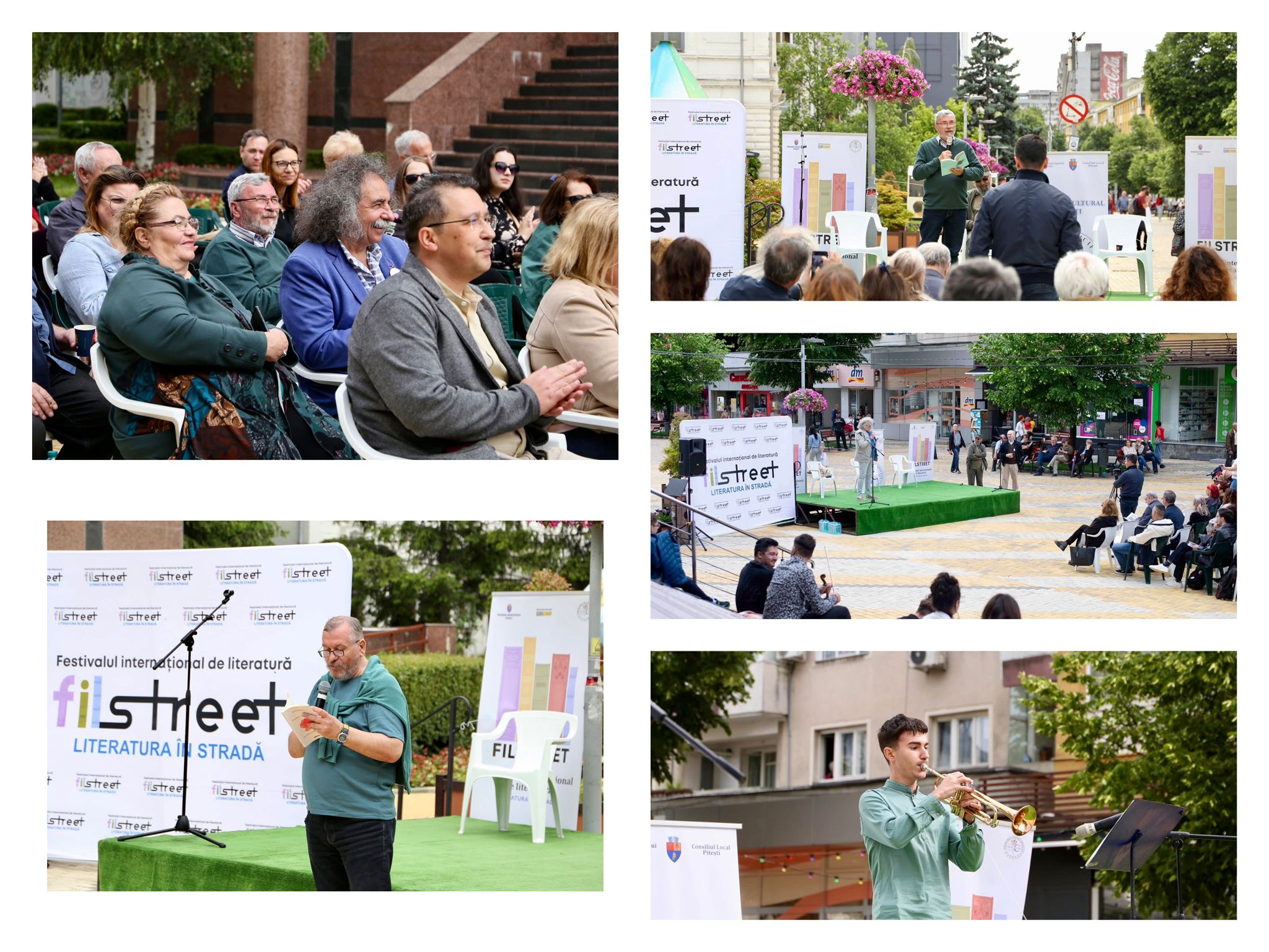 Eveniment literar fără precedent în România! FILSTREET a adus literatura în inima Piteștiului