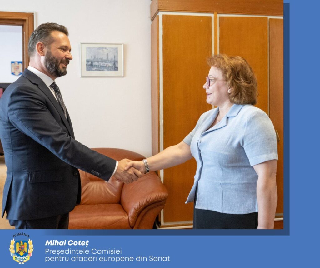 Mihai Coteț și Enkeleda Merkuri Baduni