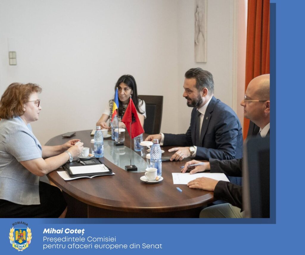 Mihai Coteț și Enkeleda Merkuri Baduni