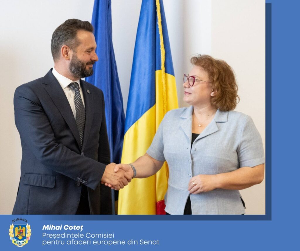 Mihai Coteț și Enkeleda Merkuri Baduni 