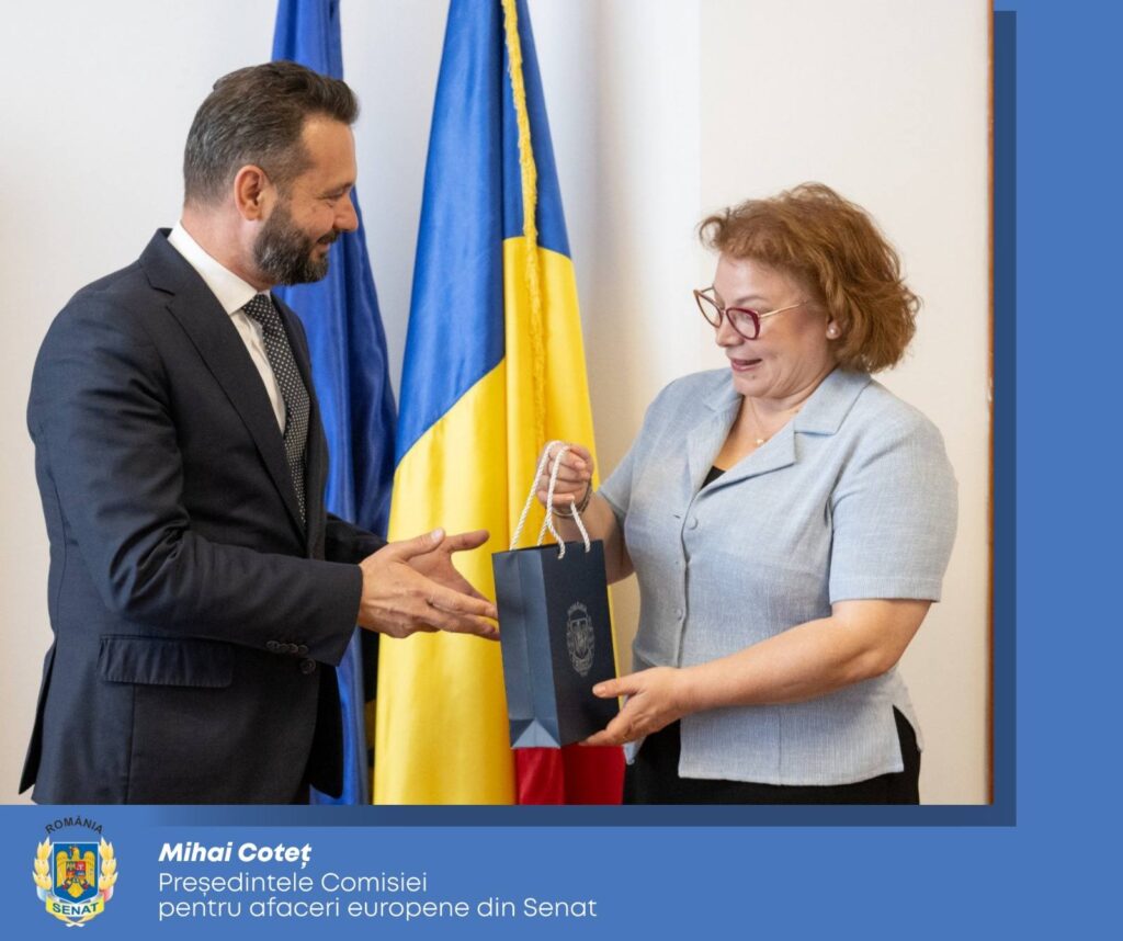 Mihai Coteț și Enkeleda Merkuri Baduni