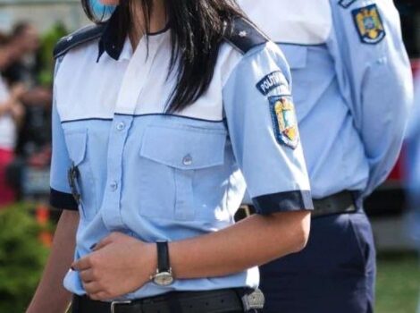 Imagini ireale cu o polițistă-Gestul acesteia, de necrezut!