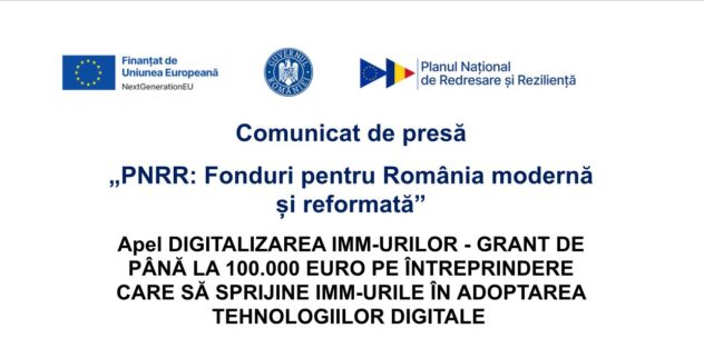 PNRR: Fonduri pentru România modernă și reformată