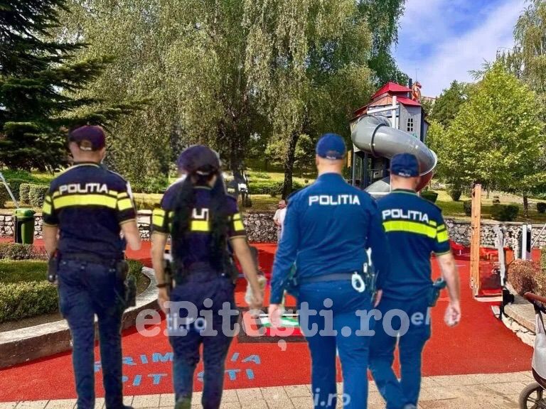 Agitație în parcurile din Pitești! Fapte scandaloase!