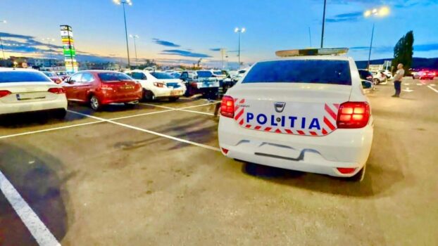 Tensiuni mari între șoferi și polițiști, la Argeș Mall