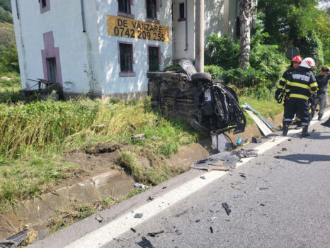 Cel mai periculos drum, încă un accident grav: Patru răniți!
