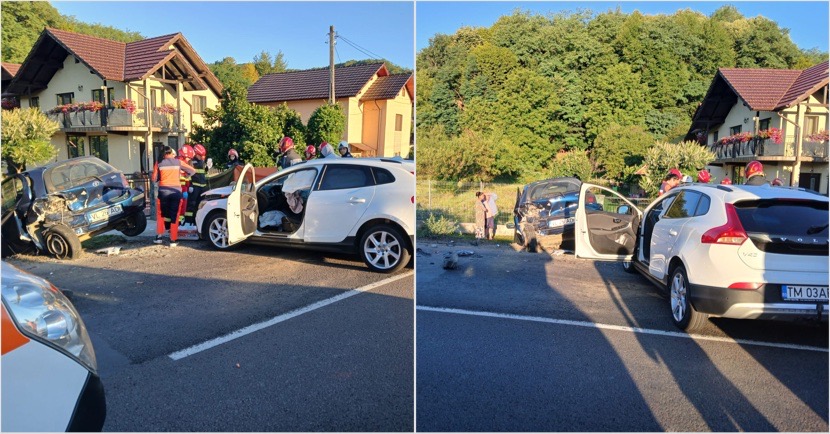 Accident grav pe Pitești-Sibiu: Un copil de 3 ani resuscitat! Trafic blocat