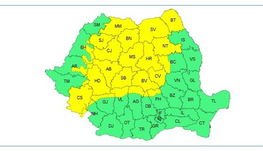 Vremea o ia razna