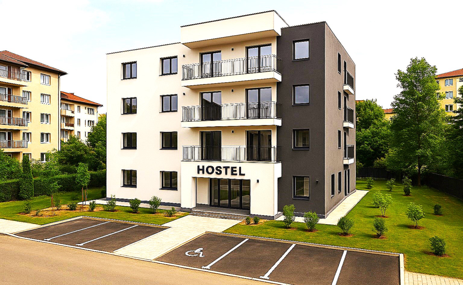 Pitești: Se construiește un hostel într-un cartier-cheie din oraș