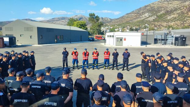 Pompieri argeșeni în iadul de foc din Grecia!