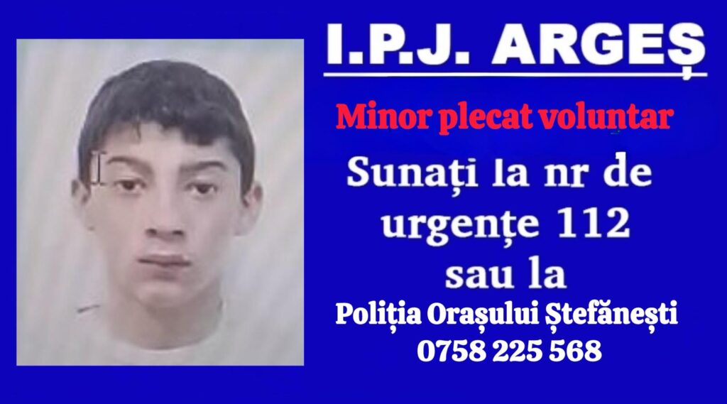 Minor dispărut
