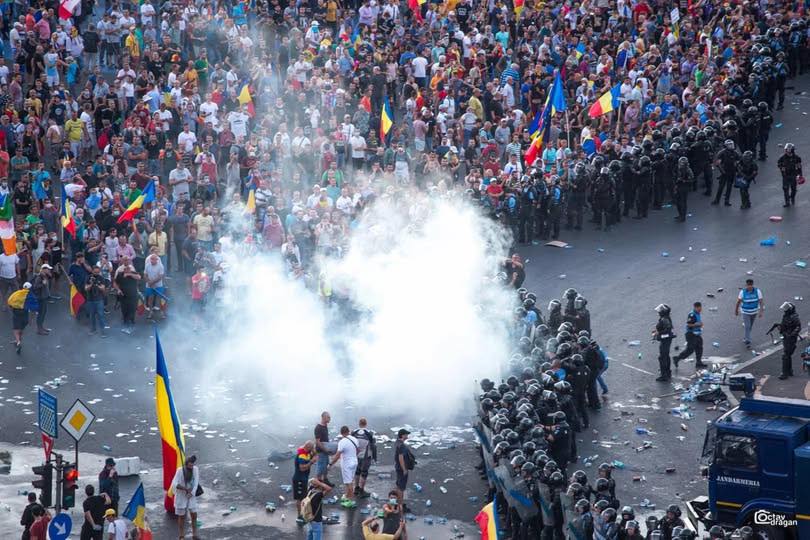 Protest 10 august 2018