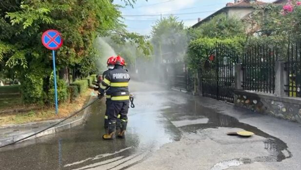 Urgență în Argeș: Pericol de explozie – Video
