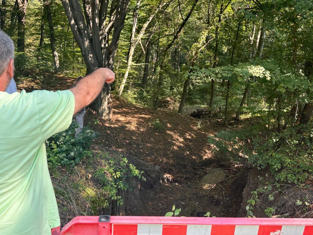 Amplasament pluvial Pădurea Trivale