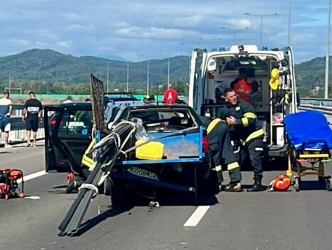 Accident rutier la km 130 pe A1