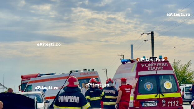 Accident deosebit de grav: O femeie, grav rănită