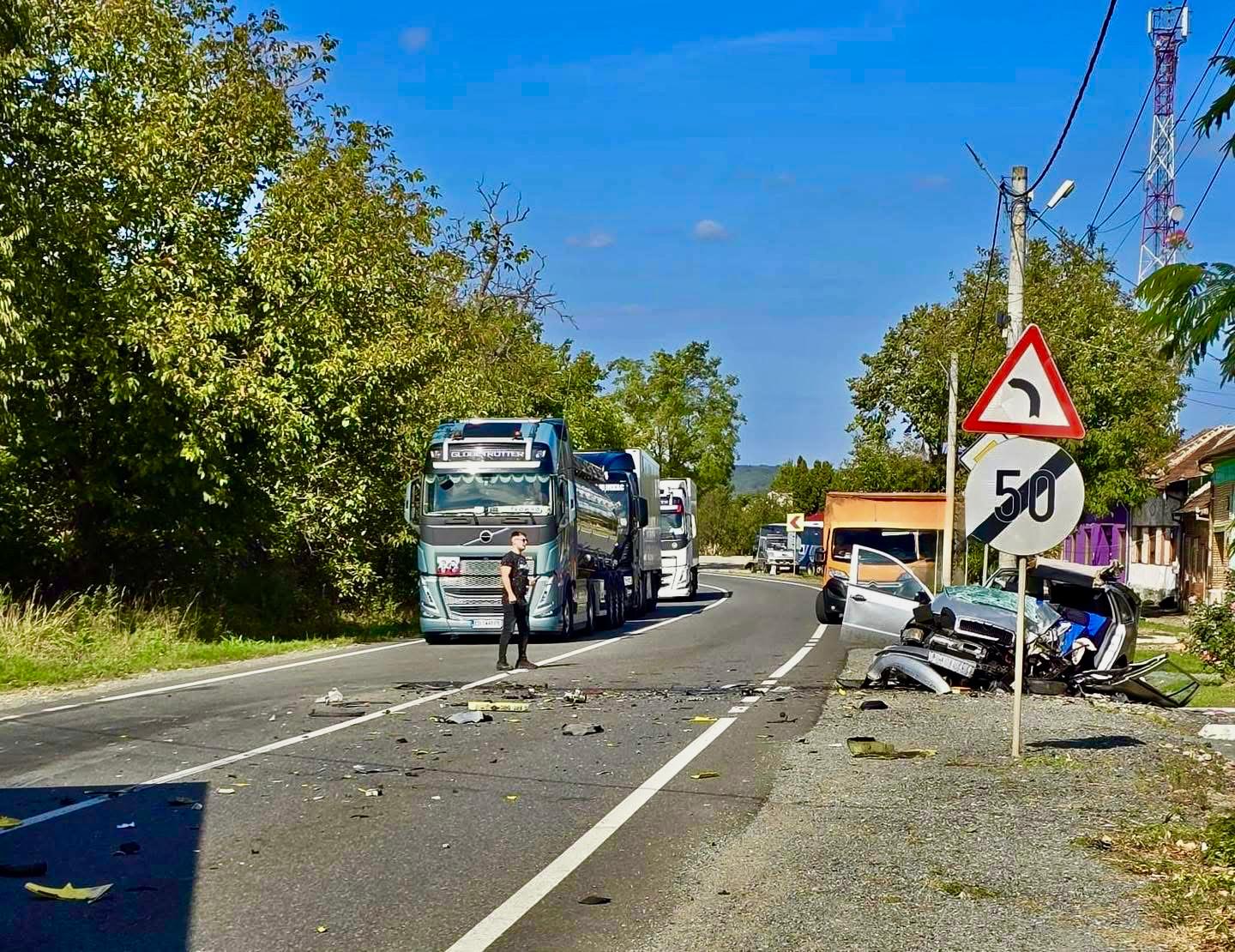 Un Bărbat de 68 de Ani și-a Pierdut Viața Într-un Accident Teribil la Constantin Daicoviciu