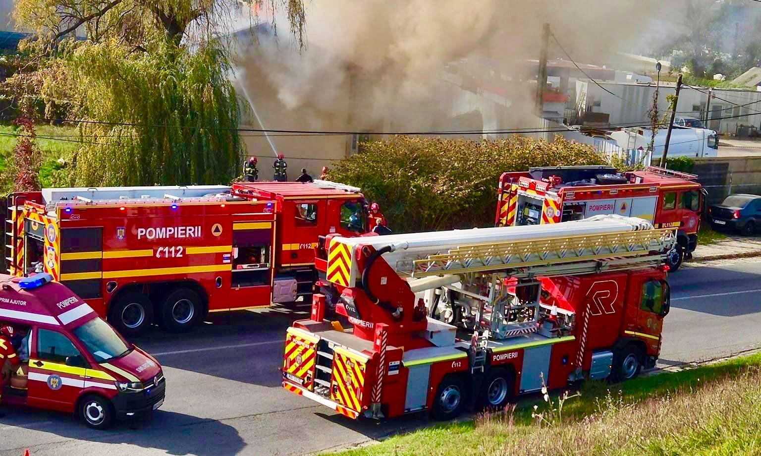 Pacienți Evacuați Rapid pentru a Evita O Tragedie!