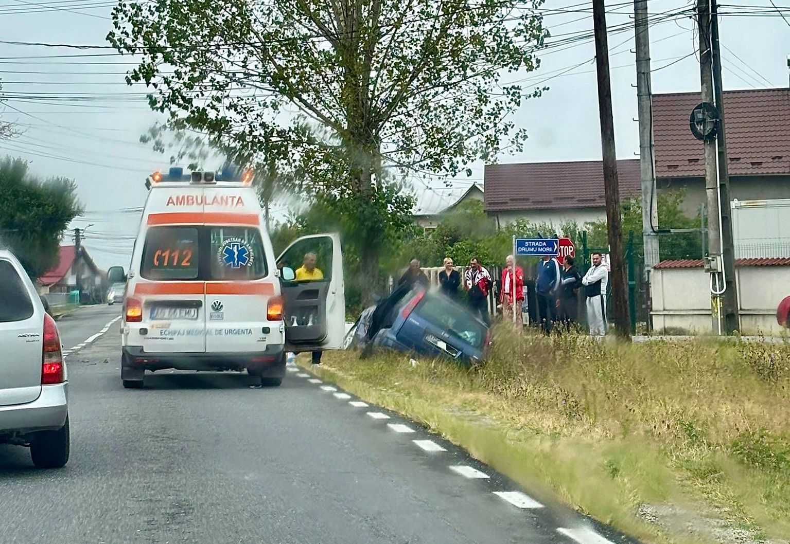 la intrarea în Moșoaia