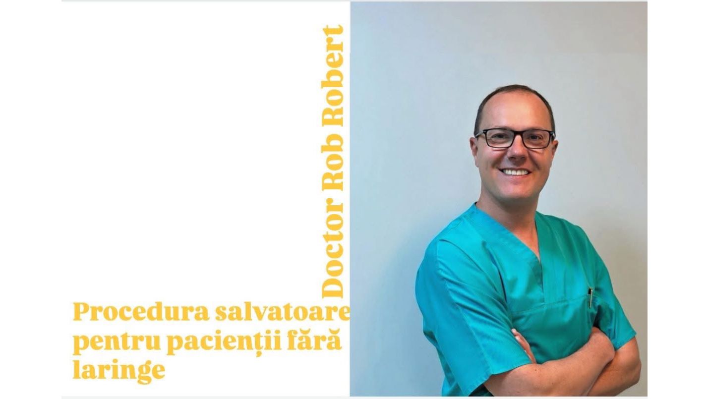 Soluția care schimbă destine, explicată de dr. Rob Robert