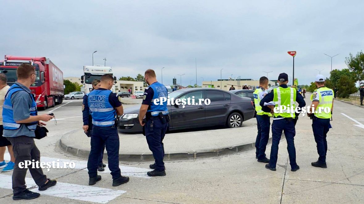Acțiune în forță a jandarmilor în Argeș!