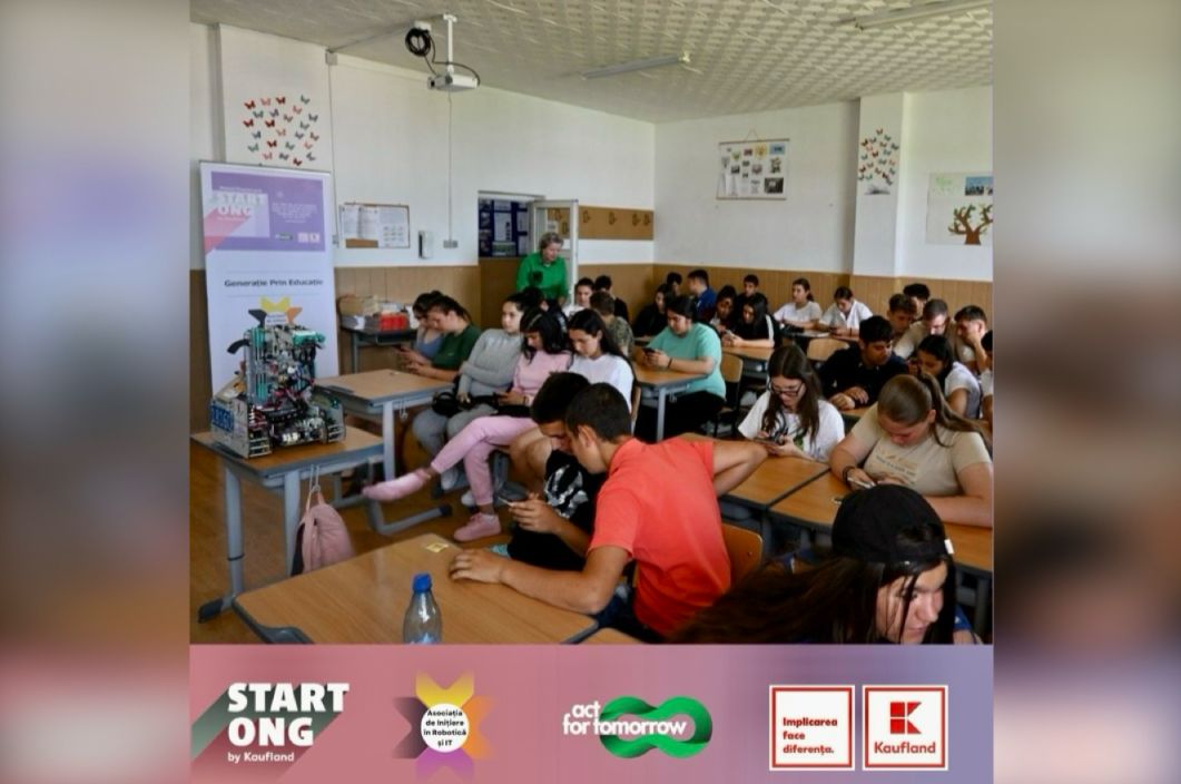 Proiect unic în Argeș! Elevii au intrat în lumea roboticii