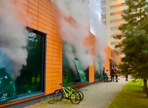Incendiu cu degajări mari de fum la un centru Spa!