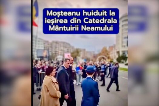 Moșteanu, ministru din Argeș, huiduit de oameni la Catedrala Națională