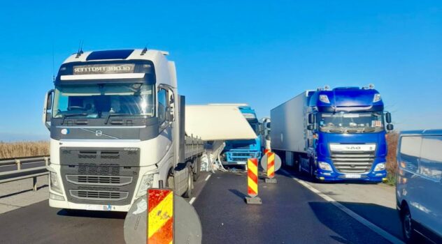 Accident în lanț pe A1 București–Pitești! Trafic complet blocat