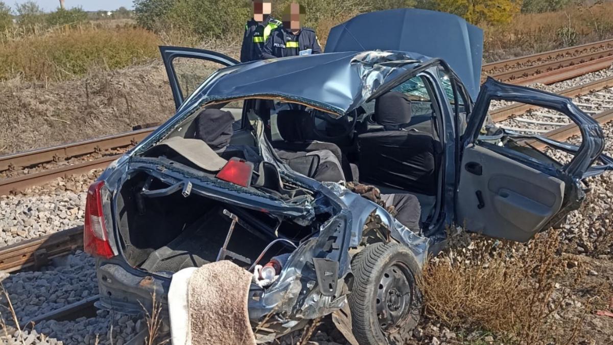 Șofer mort! Accident feroviar pe ruta Pitești–București