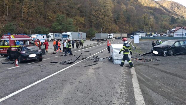 Un bărbat de 41 de ani din Mioveni a murit în accident pe DN7, Pitești-Sibiu