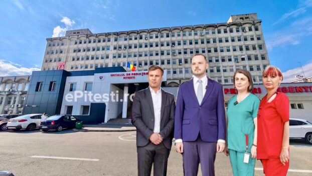 Pitești. Spitalul de Pediatrie și echipa de management, în prim-plan