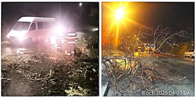 Fenomene extreme în Argeș: autoritățile, în stare de alertă
