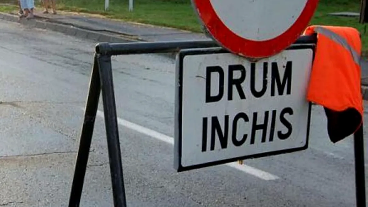 Argeș: Drum județean închis!