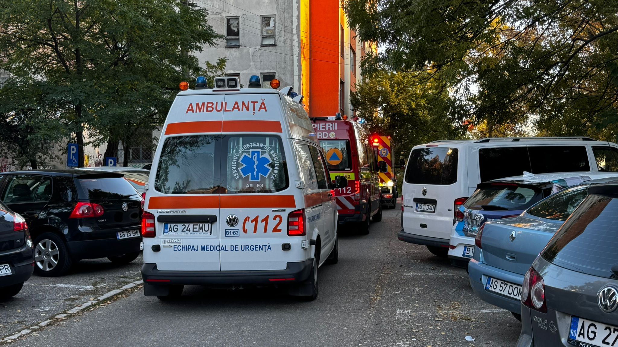 Tragedie în Pitești: A căzut de la etaj și a murit! EXCLUSIV - PRIMELE IMAGINI