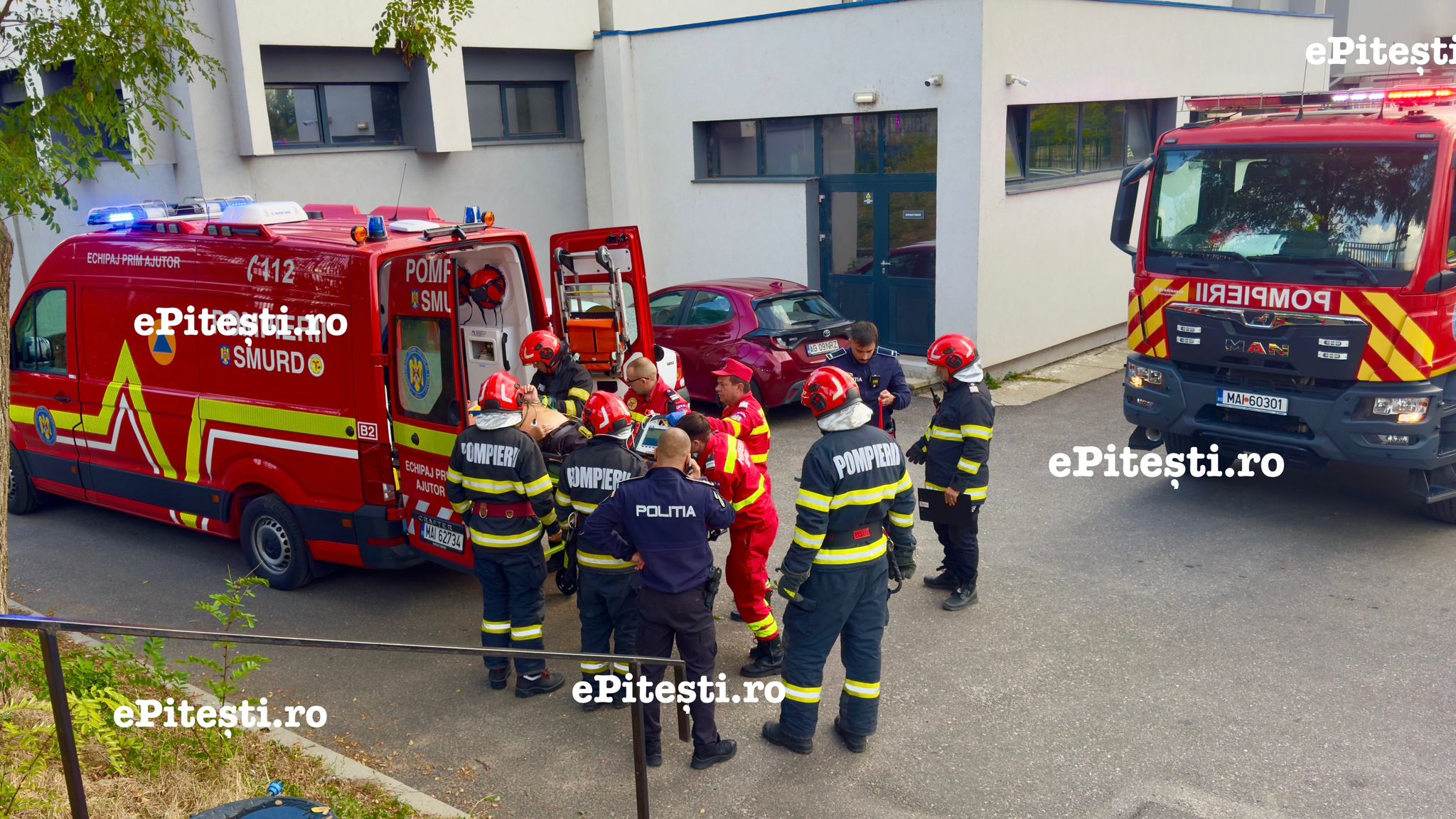 Gest șocant al unui bărbat din Argeș!