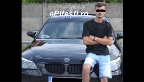 Andrei, 22 de ani, a murit într-un accident cu BMW-ul, în Argeș