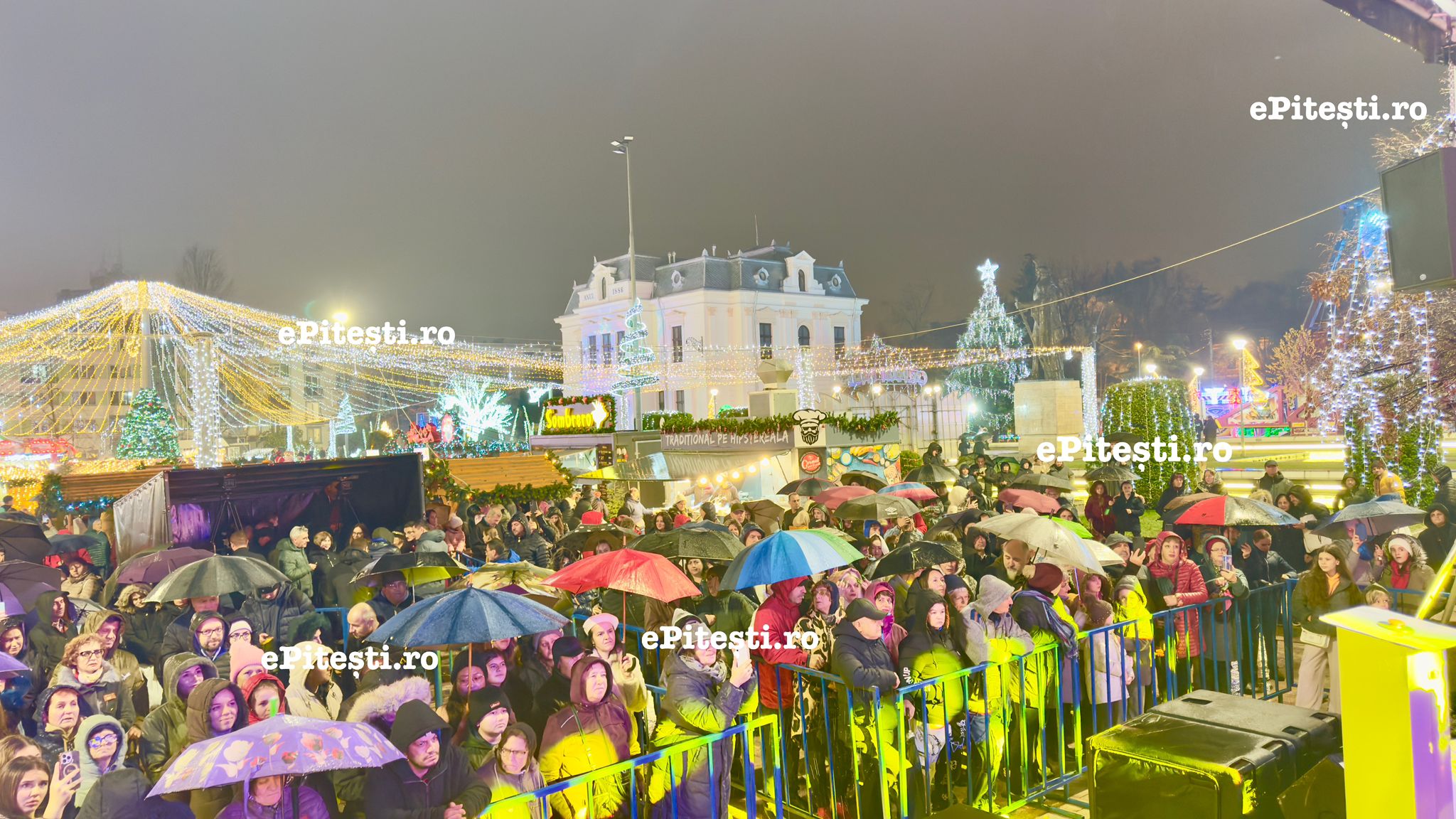 Spectacole la Târgul de Crăciun Pitești: Ce artiști urcă pe scenă
