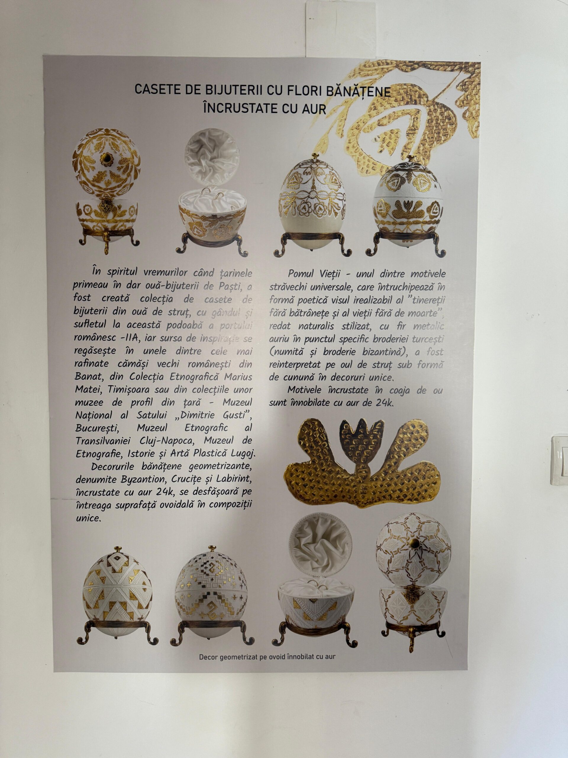 „Oul de struț. Metamorfoza materiei”