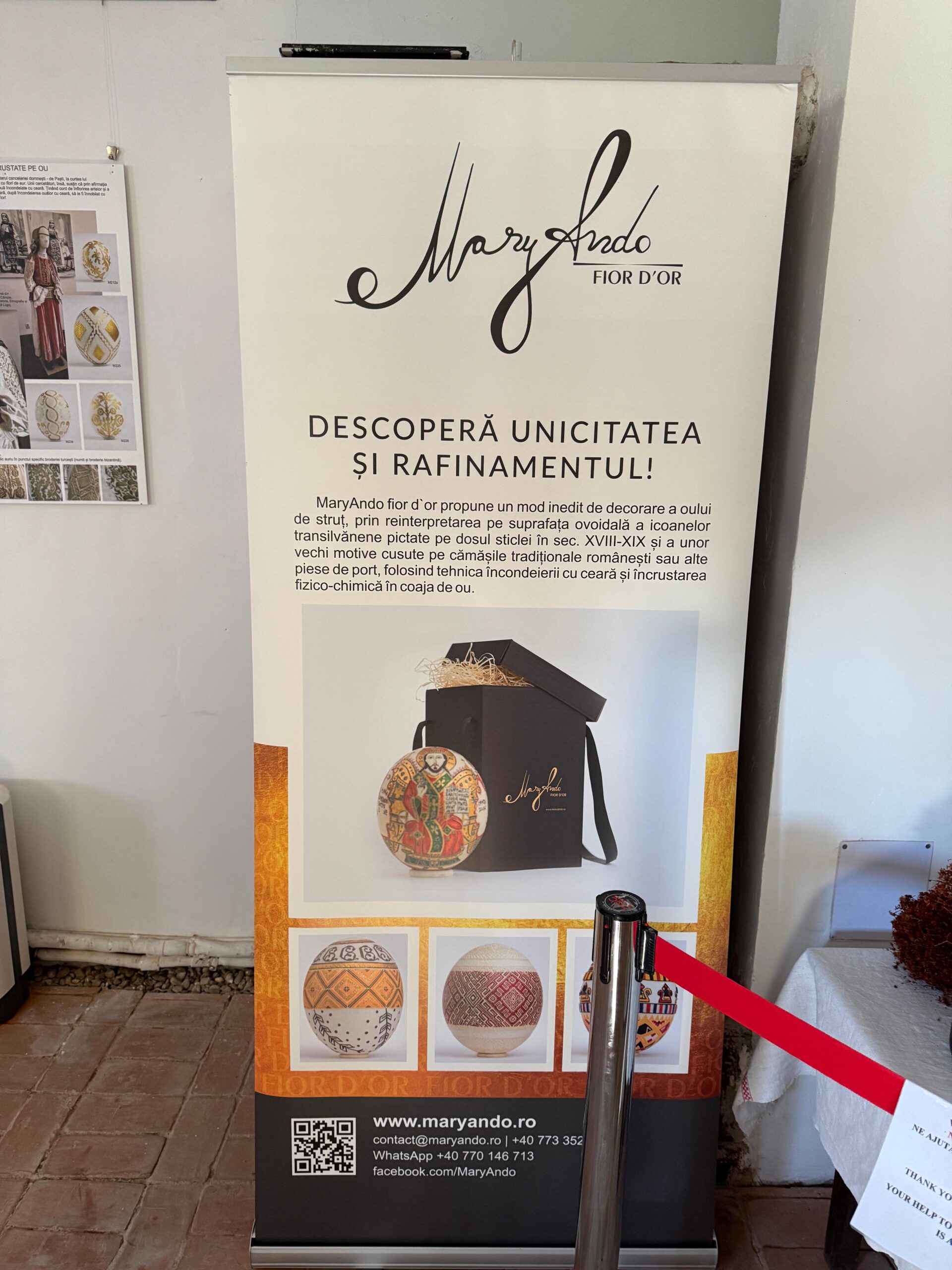 „Oul de struț. Metamorfoza materiei”