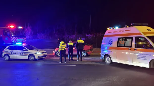 Accident grav, la Topoloveni, Argeș. Un om lovit de mașină!