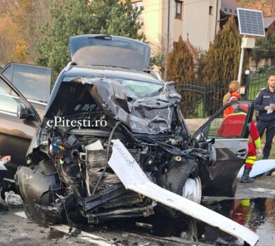 Argeș. Accident cumplit pe DN7 – un bărbat a murit pe loc