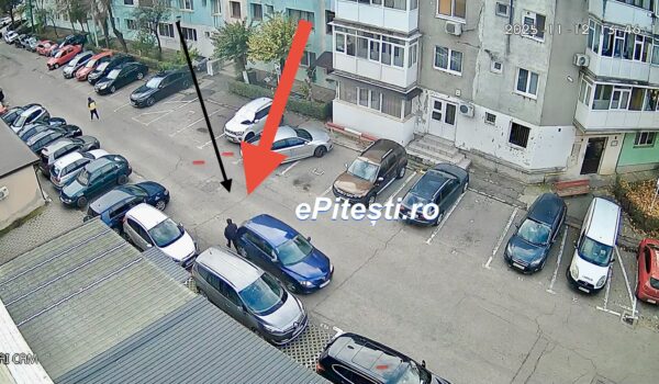 Exclusiv. A lovit-o cu mașina în Pitești și apoi a început scandalul! Video