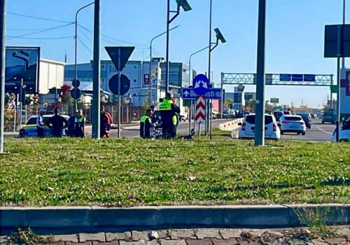 Accident la Vama Pitești – Motociclist rănit!