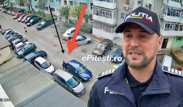 Poliția Argeș reacționează! Scandal în Pitești după ce a lovit o femeie cu mașina