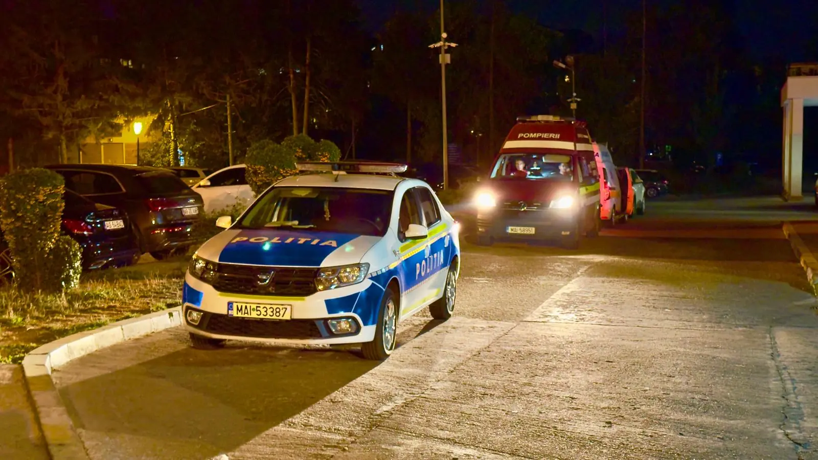 Poliția/Oficial: Scandal la Spitalul Județean - Un bărbat a făcut prăpăd