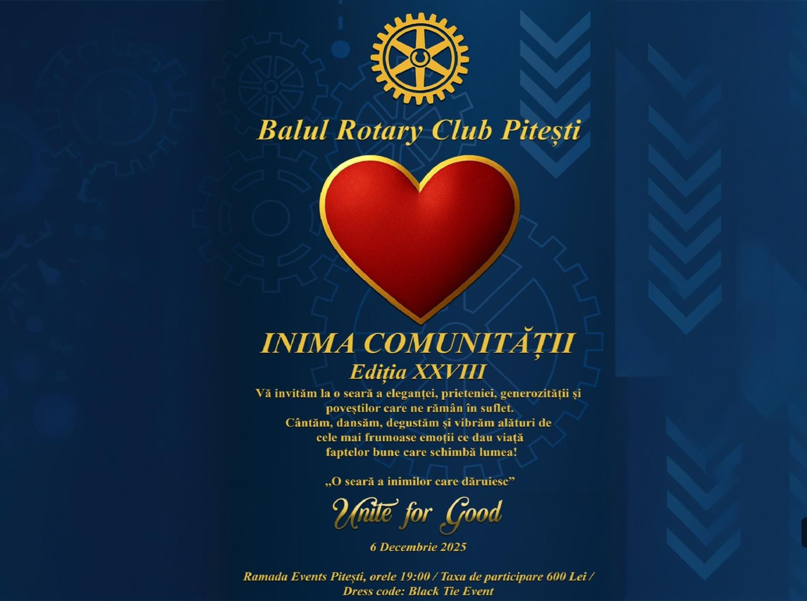 Balul Rotary Club Pitesti – Evenimentul monden al anului 2025