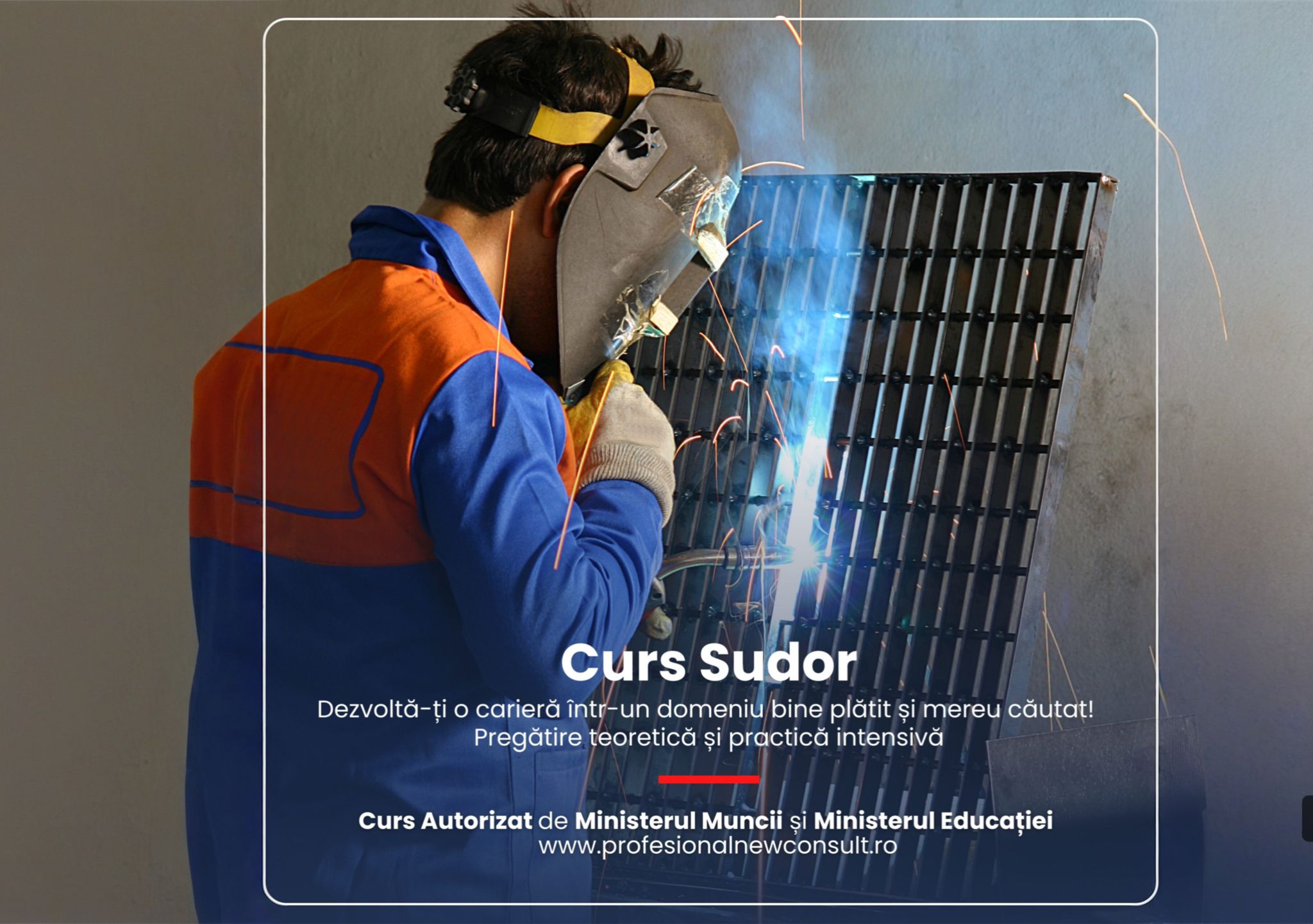 Vrei o meserie bine plătită? Alege Cursul de Sudor! Ultimele zile de înscrieri
