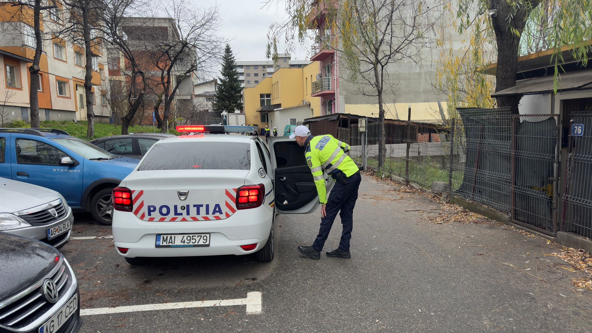 Accident ciudat în Pitești
