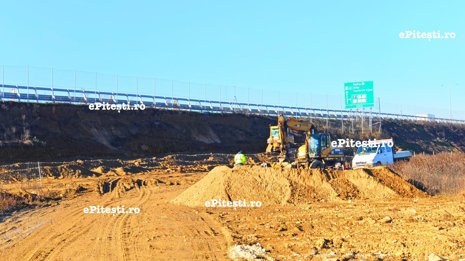 Alunecări de teren A1 Pitești-Curtea de Argeș
